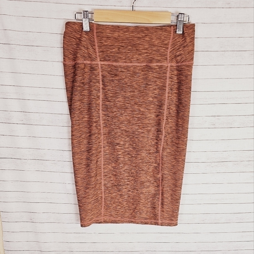 Prana Vertex Skirt in Heathered Orange, sz XS